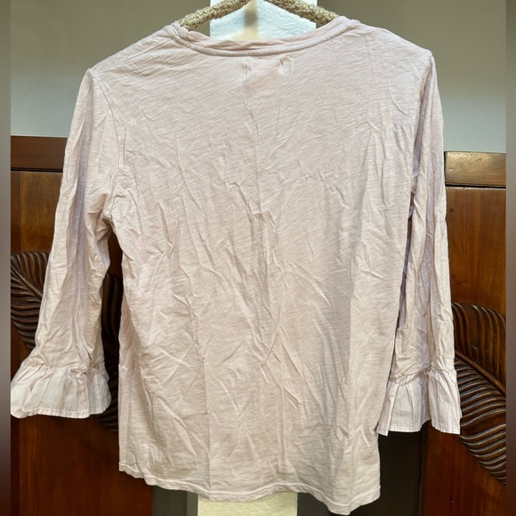 Velvet by Graham and Spencer tan Blouse XS - Picture 3 of 4
